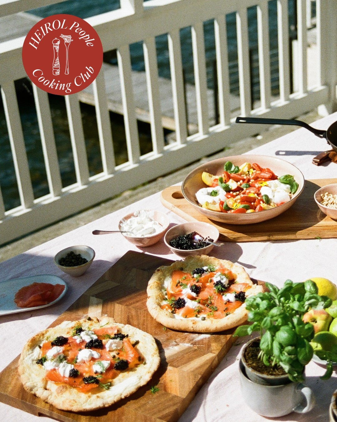 Pizza Bianca lohella