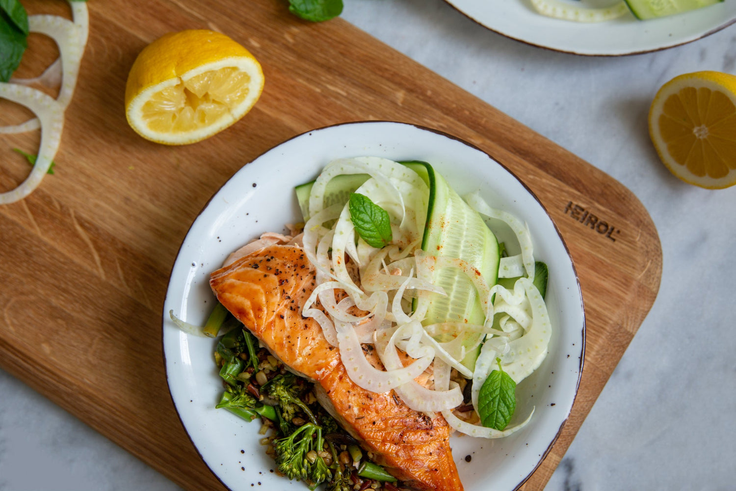 Uunilohi rouskuvalla fenkolilla by Kriselda