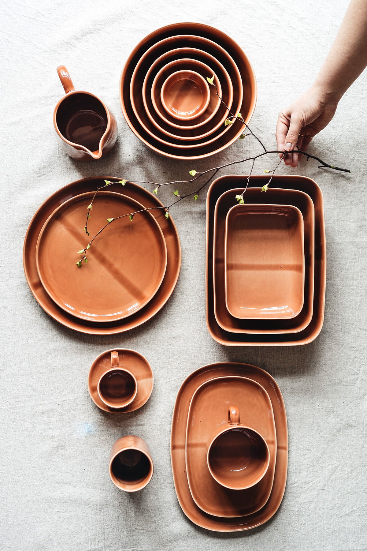 KAHVI-/TEEKUPPI 3,3dl SVELTE, TERRACOTTA 3,3DL / Terracotta