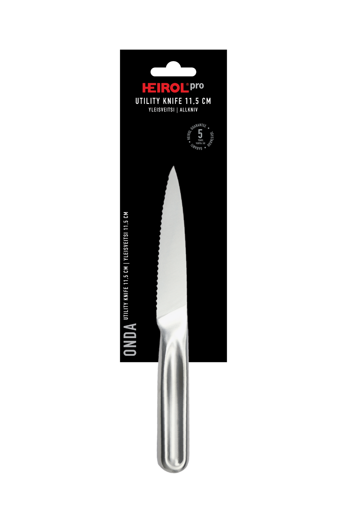 SERRATED UTILITY KNIFE 11,5 cm Onda Pro