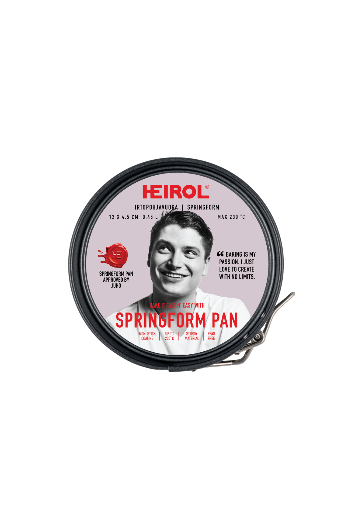 IRTOPOHJAVUOKA 18 cm 1,8 L pinnoitettu