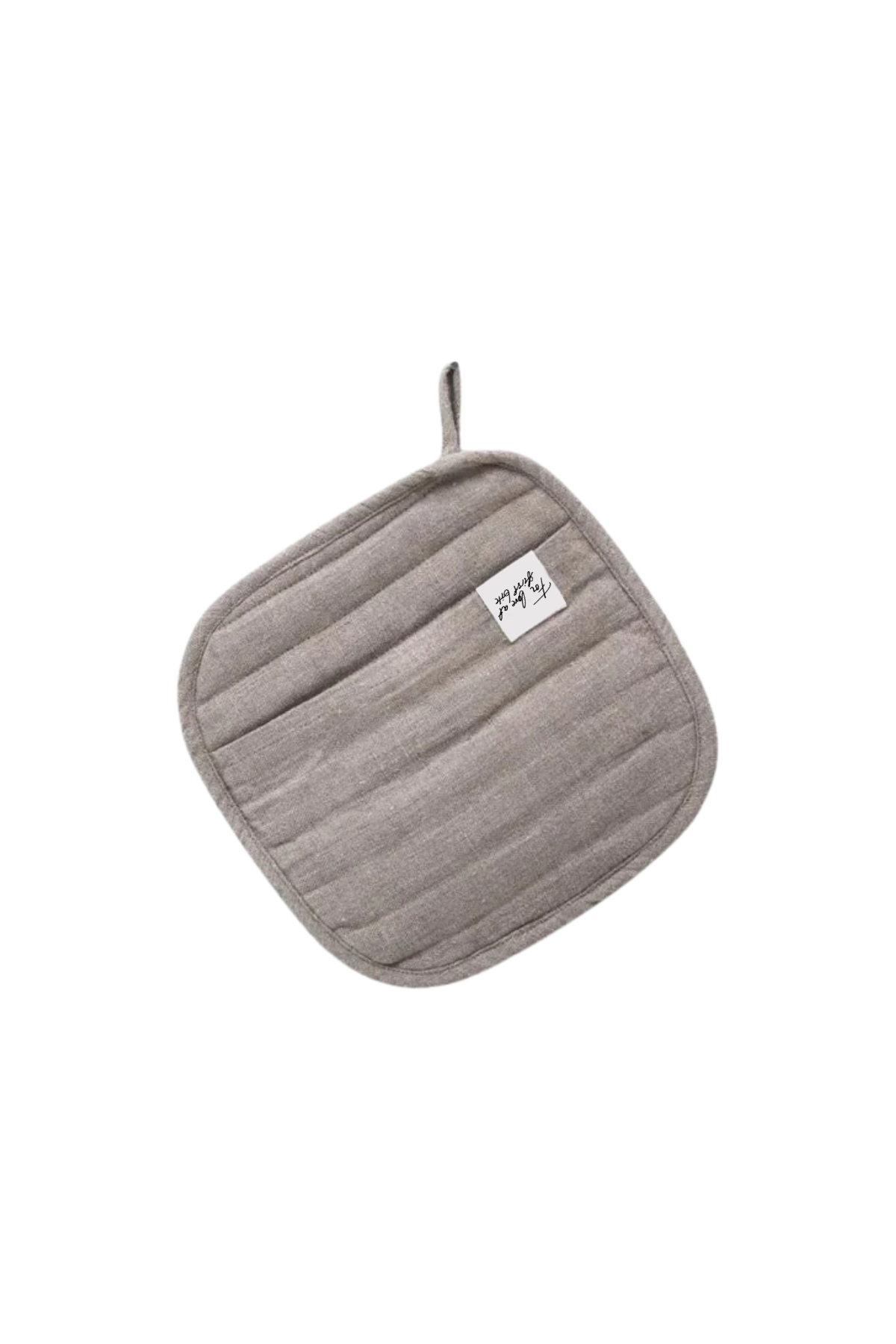 LINEN POTHOLDER natural