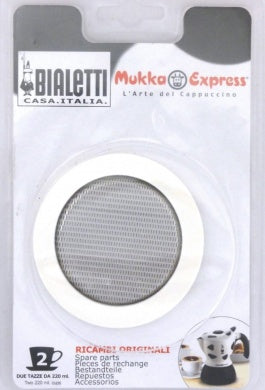TIIVISTERENGAS & FILTTERI 2 k.Mukka Express 2 kuppi