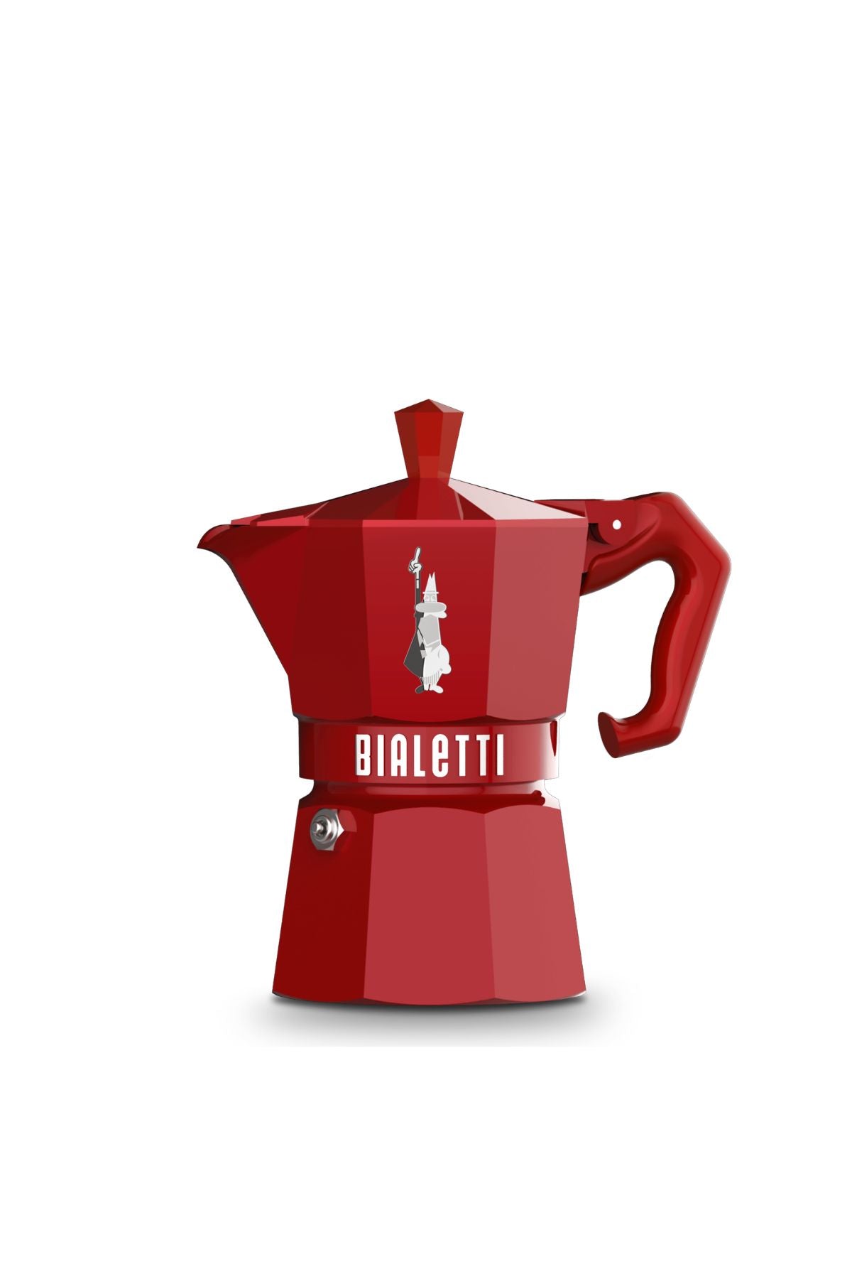 ESPRESSO PAN 3 cups Moka Exclusive, Red