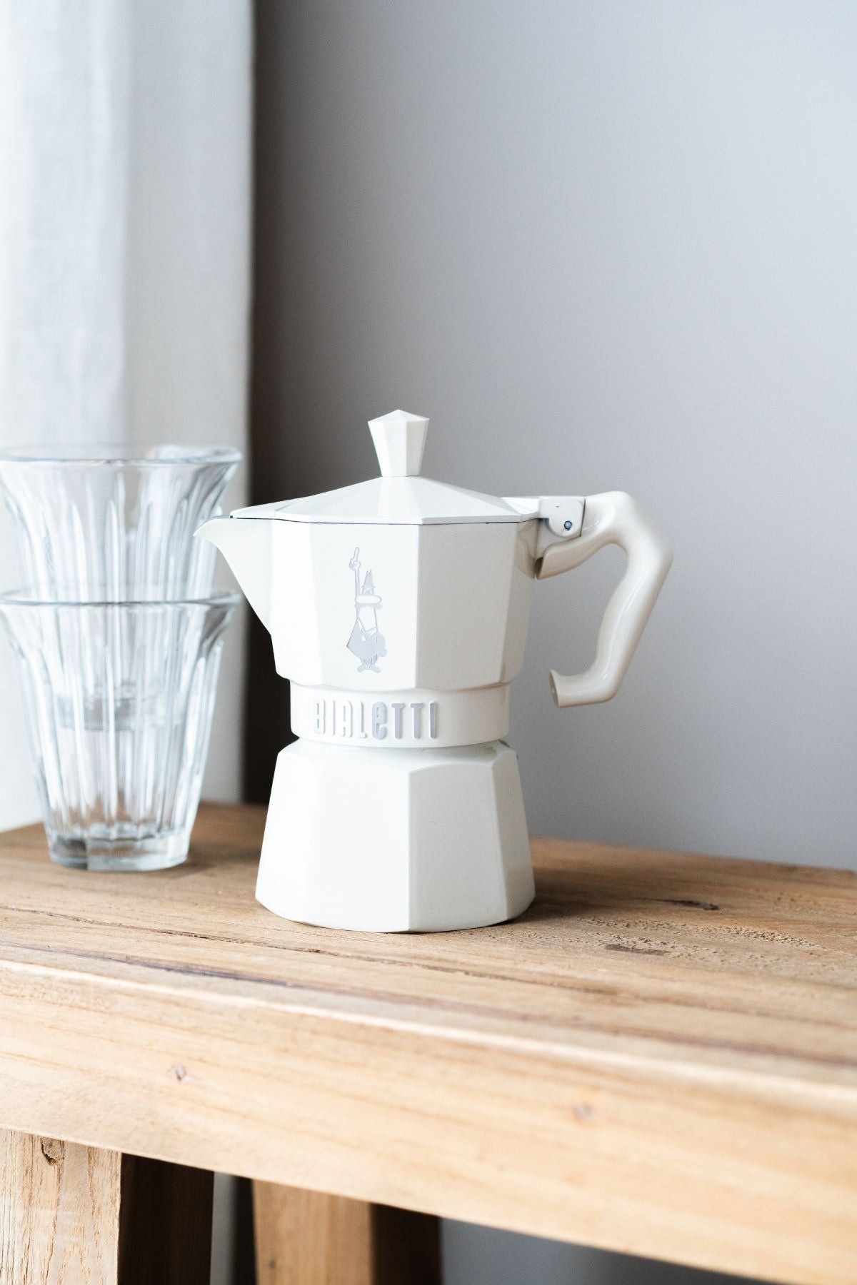 ESPRESSO PAN 3 cups Moka Exclusive, Cream