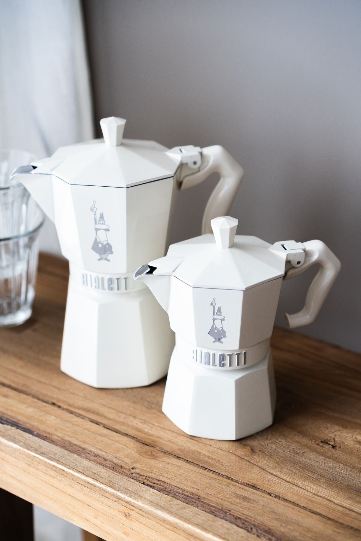 ESPRESSO PAN 3 cups Moka Exclusive, Cream
