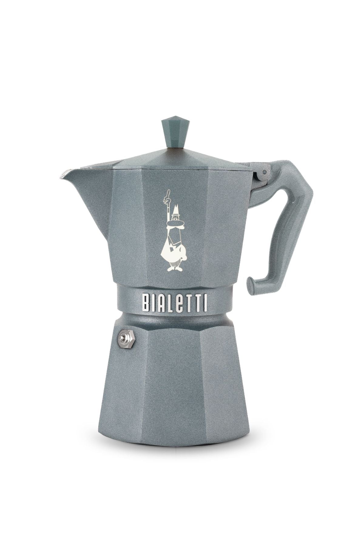 ESPRESSO PAN 6 cups Moka Exclusive Induction, grey