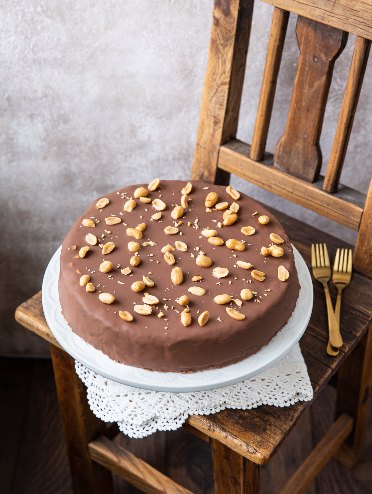 Kinuskikissan Snickers-juustokakku isänpäivään