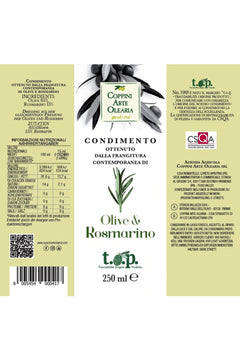 OLIIVIÖLJY ROSMARIINI 250ml - Coppini Arte Olearia