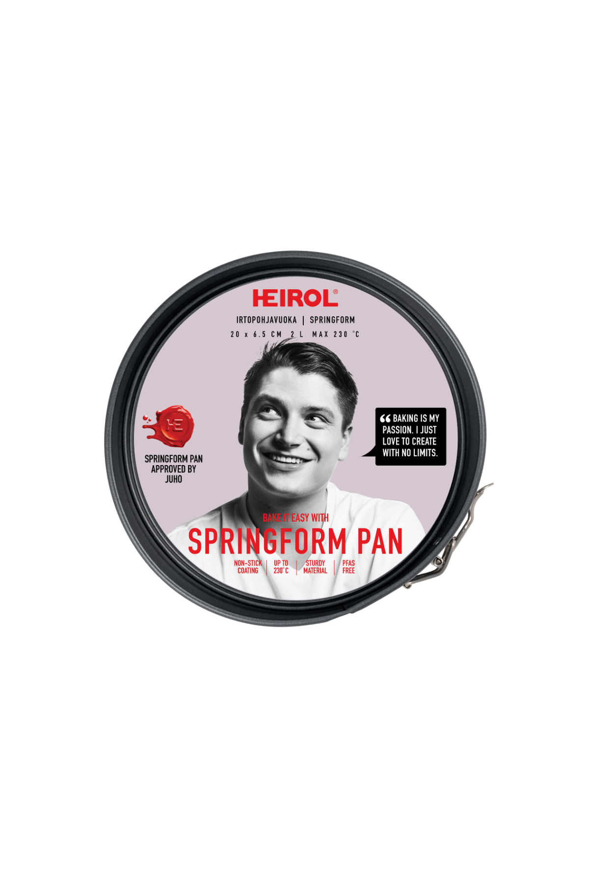 IRTOPOHJAVUOKA 20 cm 2 L pinnoitettu