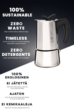 ESPRESSOKEITIN 6 k. Musa Restyling Induction