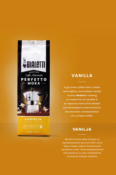 ESPRESSOKAHVI PERFETTO MOKA VANILJA 250G