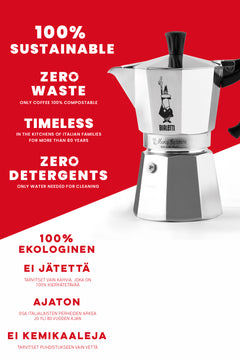 ESPRESSOKEITIN 18 k. Moka Express 18 kuppi