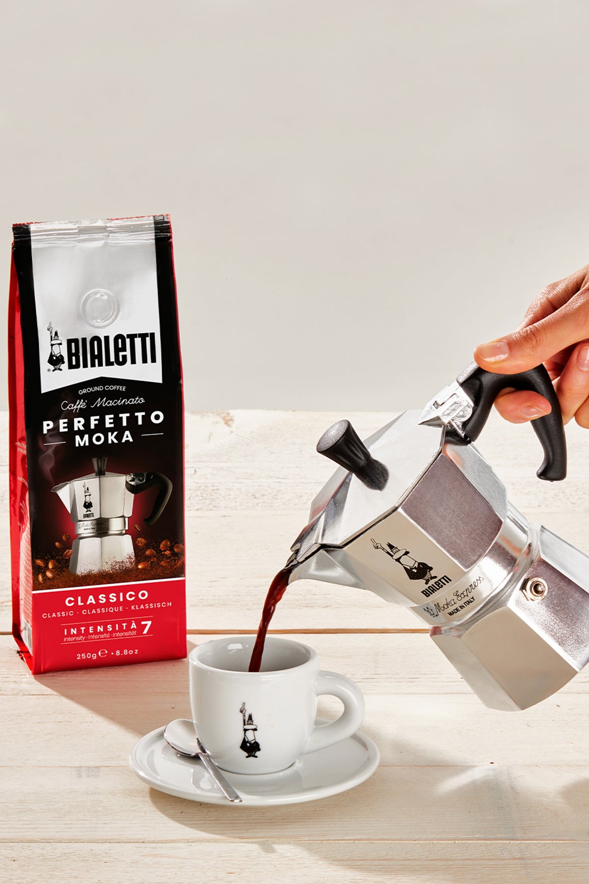 ESPRESSO PAN 18 cups, Moka Express – HEIROL