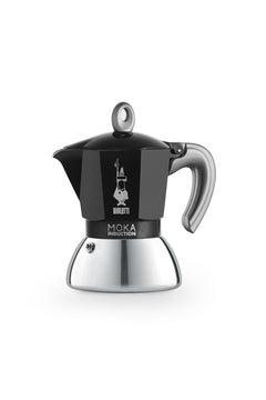 ESPRESSOKEITIN 2 k. Moka Induction Black 2 kuppi / Musta