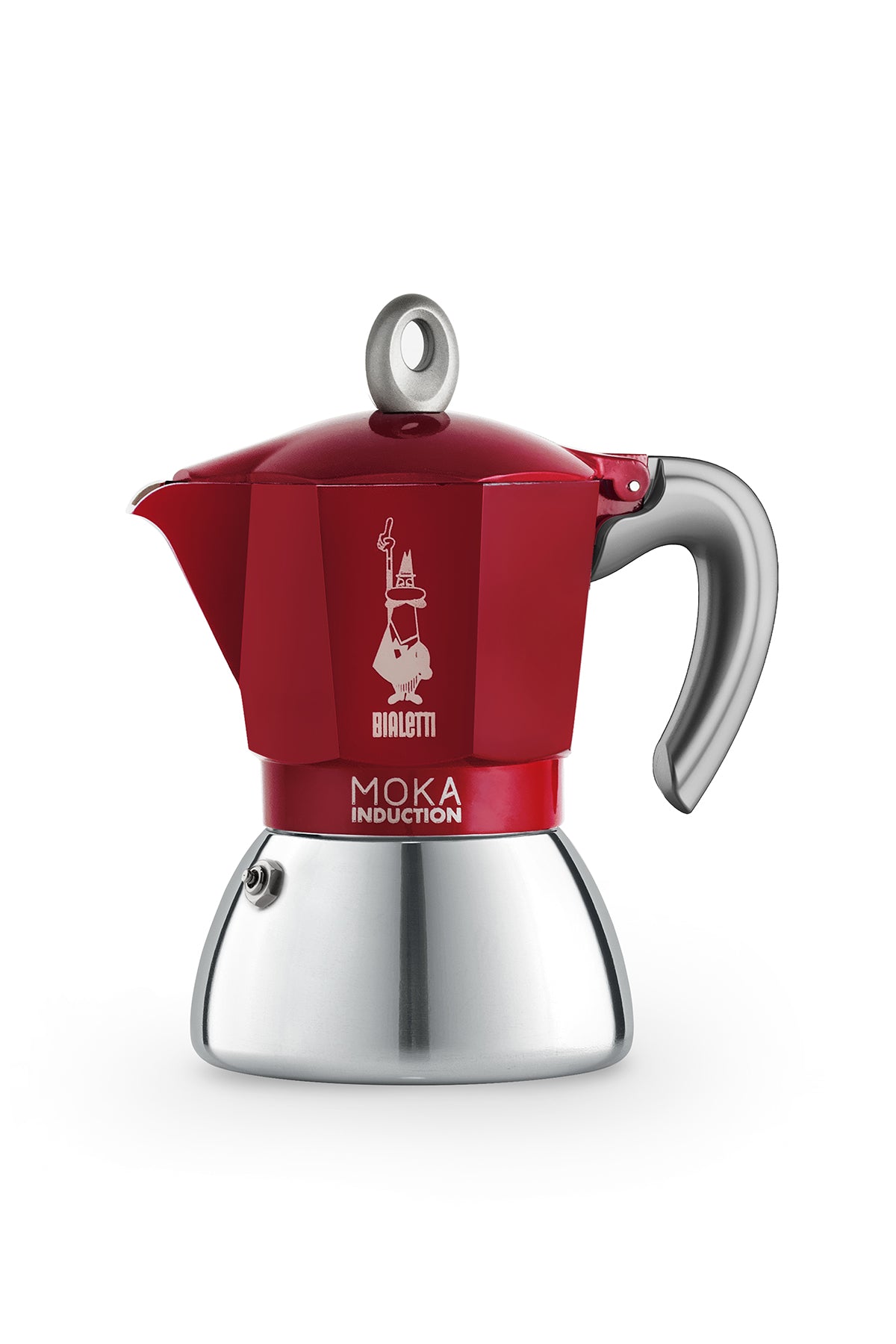 ESPRESSOKEITIN 6 k. Moka Induction Red