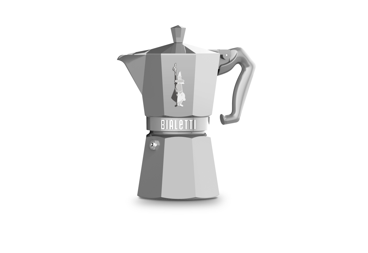 ESPRESSOKEITIN 6 k. Moka Exclusive, hopea 6 kuppi / Hopea