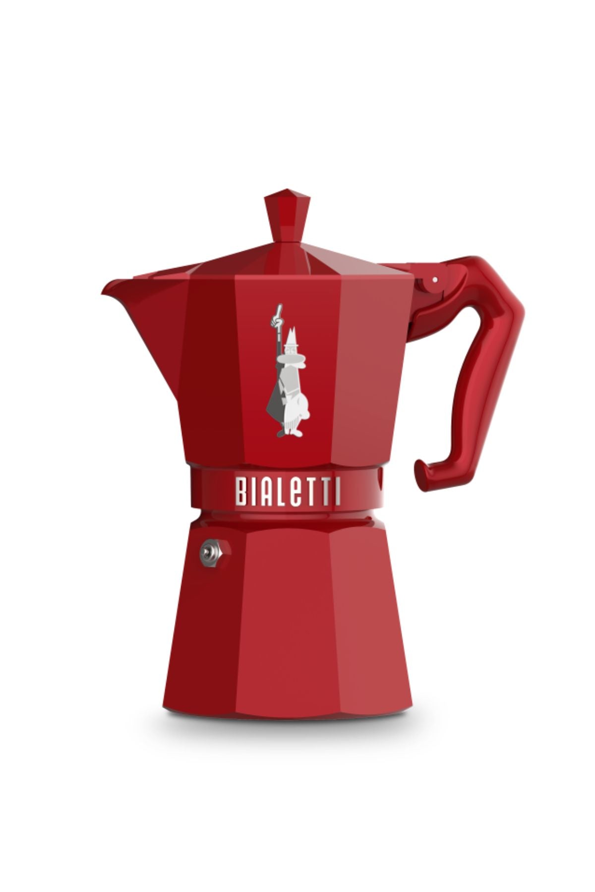 ESPRESSO PAN 6 cups Moka Exclusive, Red