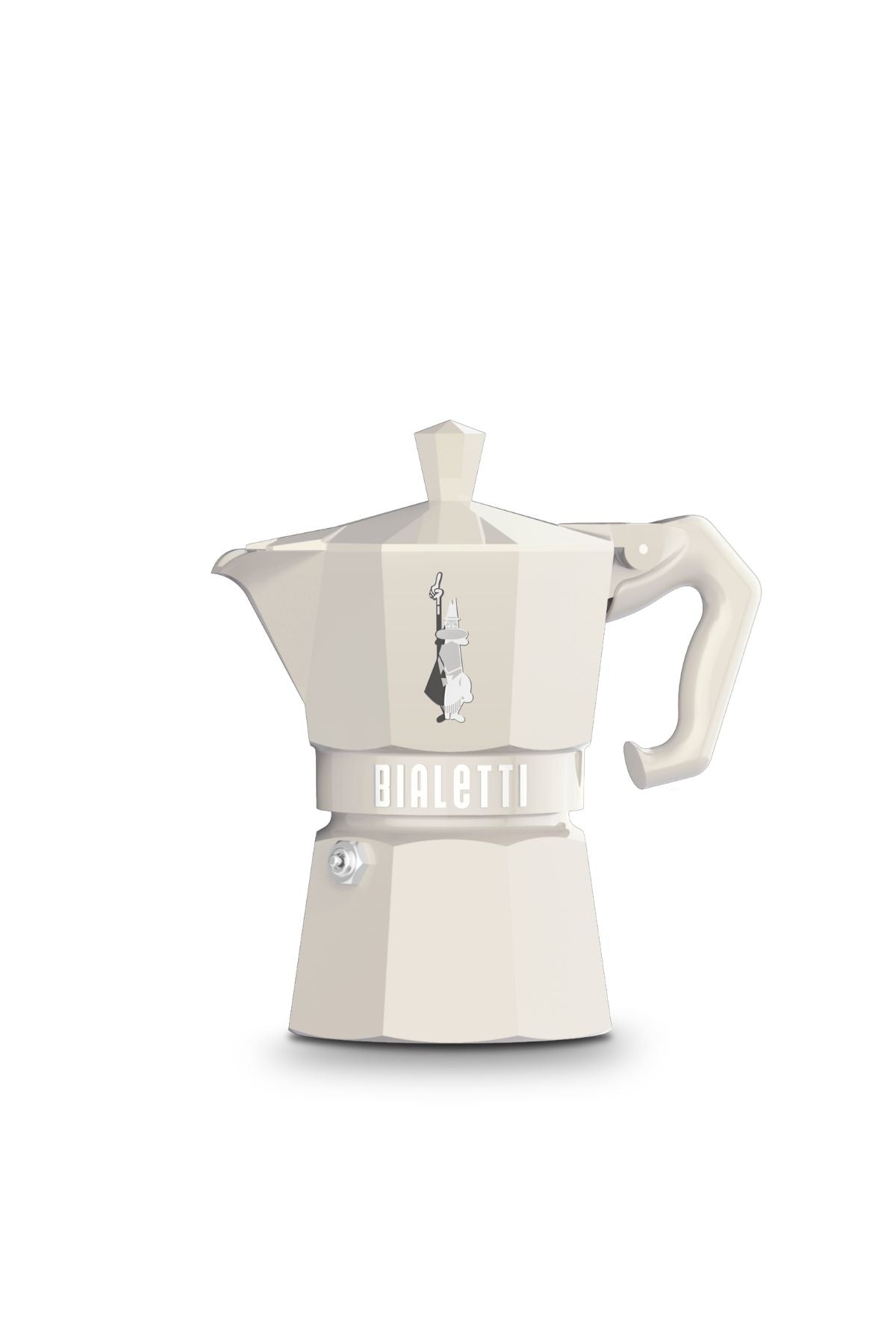 ESPRESSO PAN 3 cups Moka Exclusive, Cream