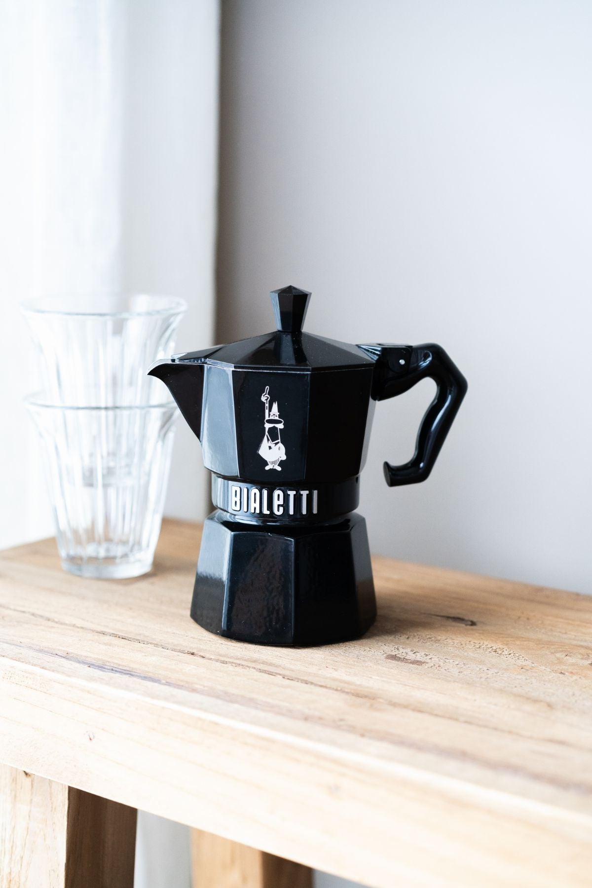 ESPRESSO PAN 3 cups Moka Exclusive, Black