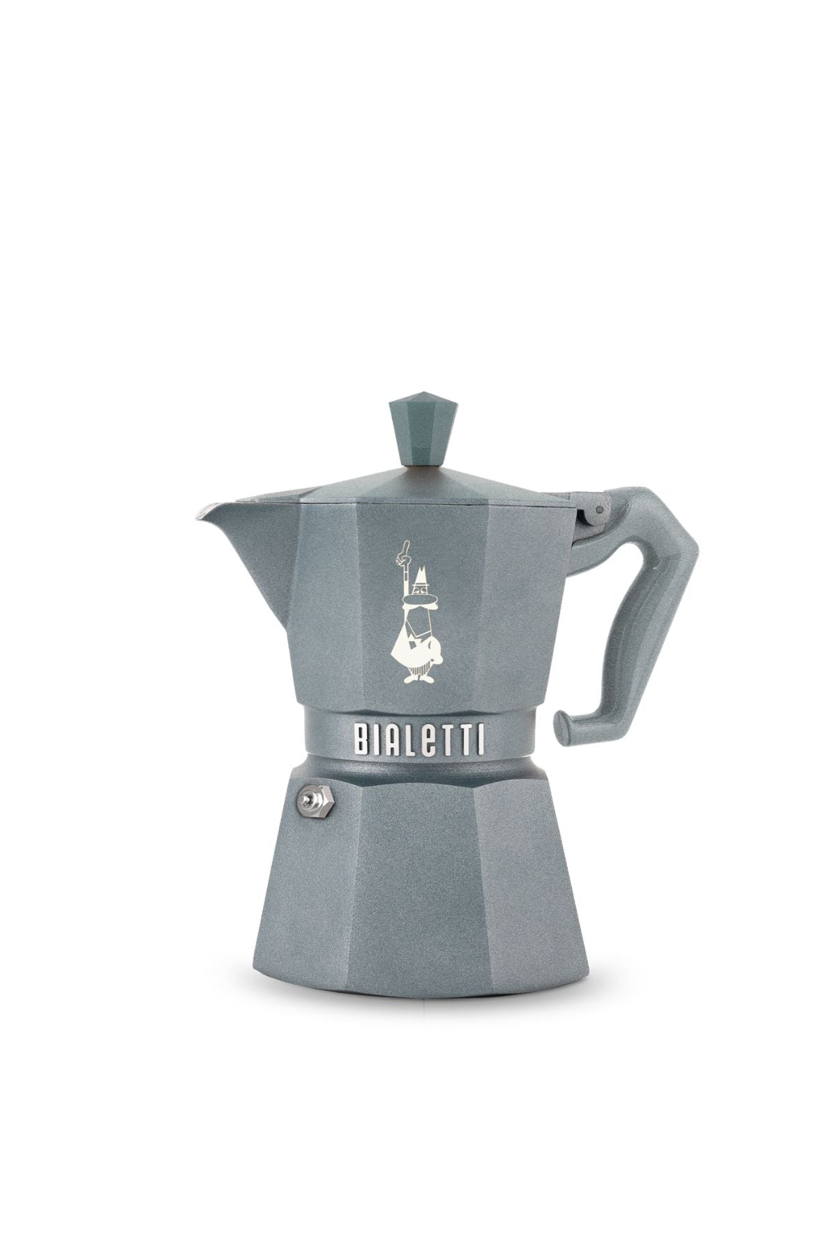 ESPRESSO PAN 3 cups Moka Exclusive Induction, grey