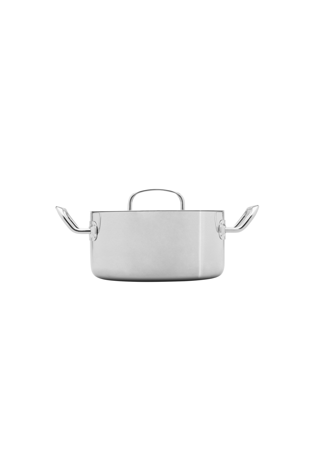 POT WITH LID 20 cm 3 L Steely Classic Triply