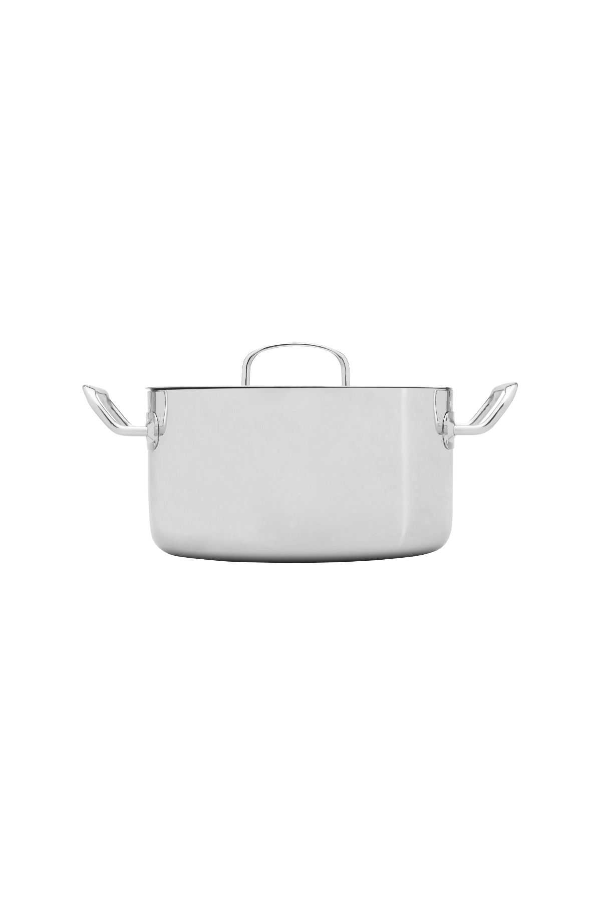 POT WITH LID 24 cm 5,5 L Steely Classic Triply