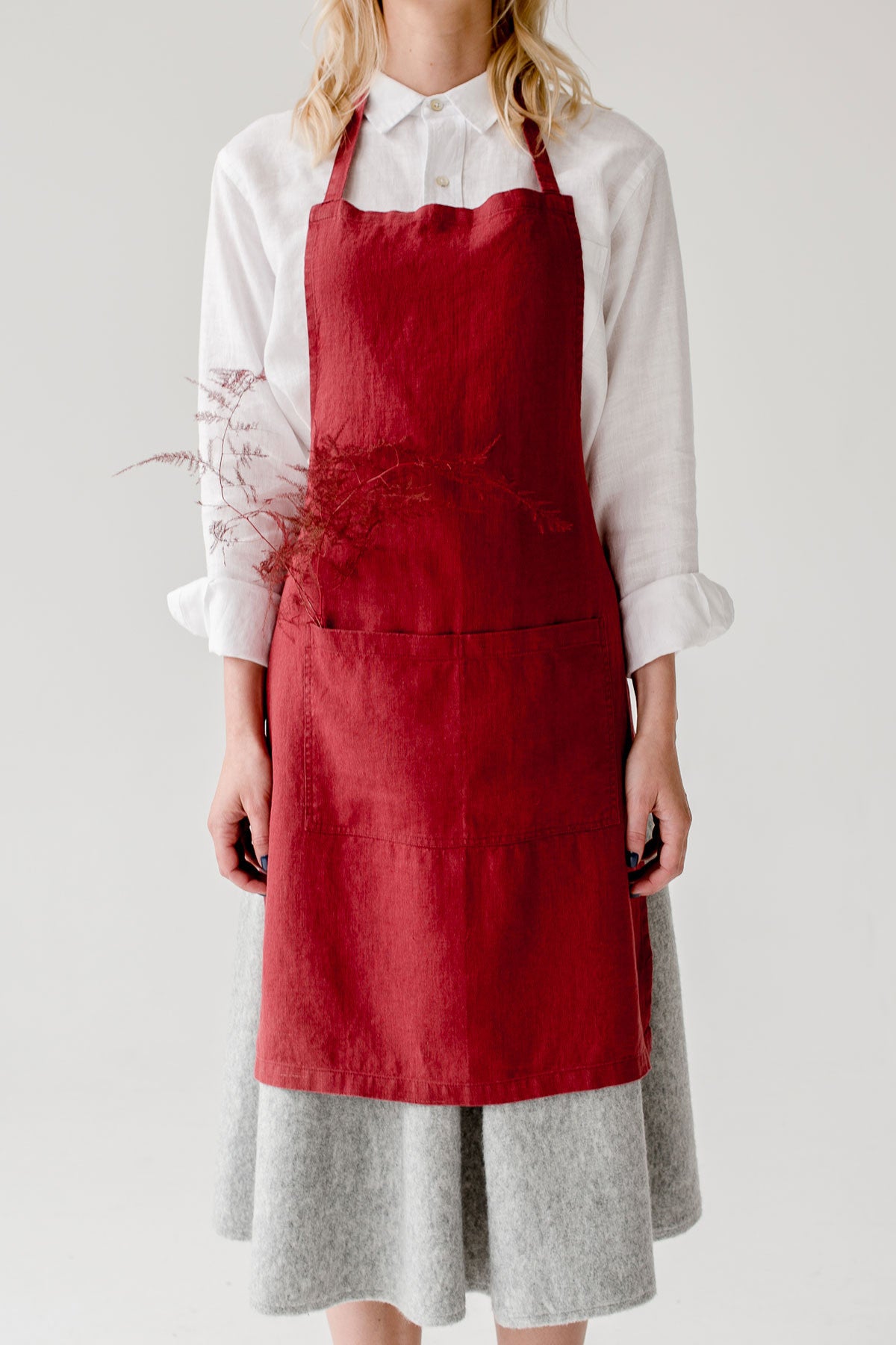 DAILY APRON red pear