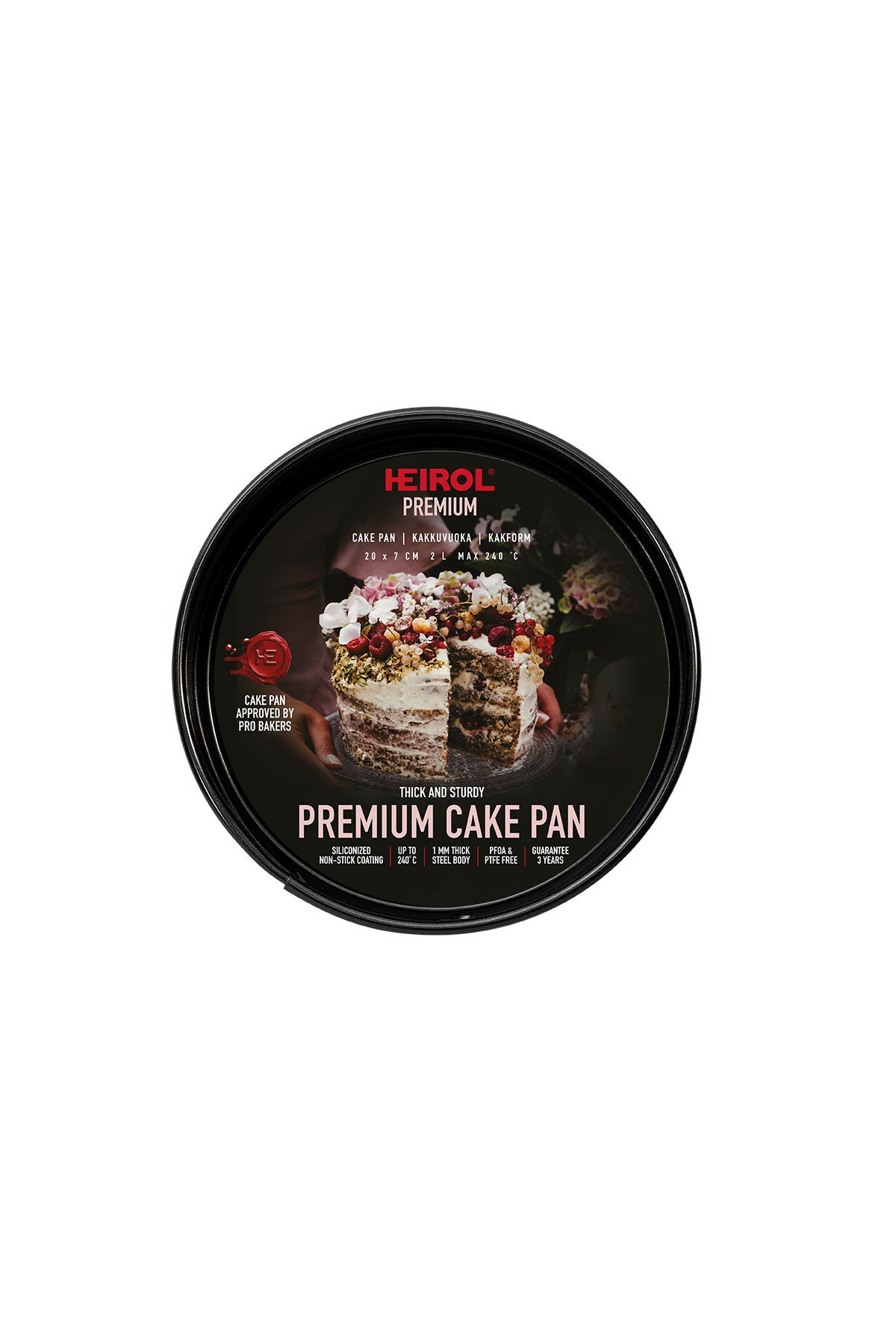 SPRINGFORM CAKE PAN Premium 20 cm 2 L