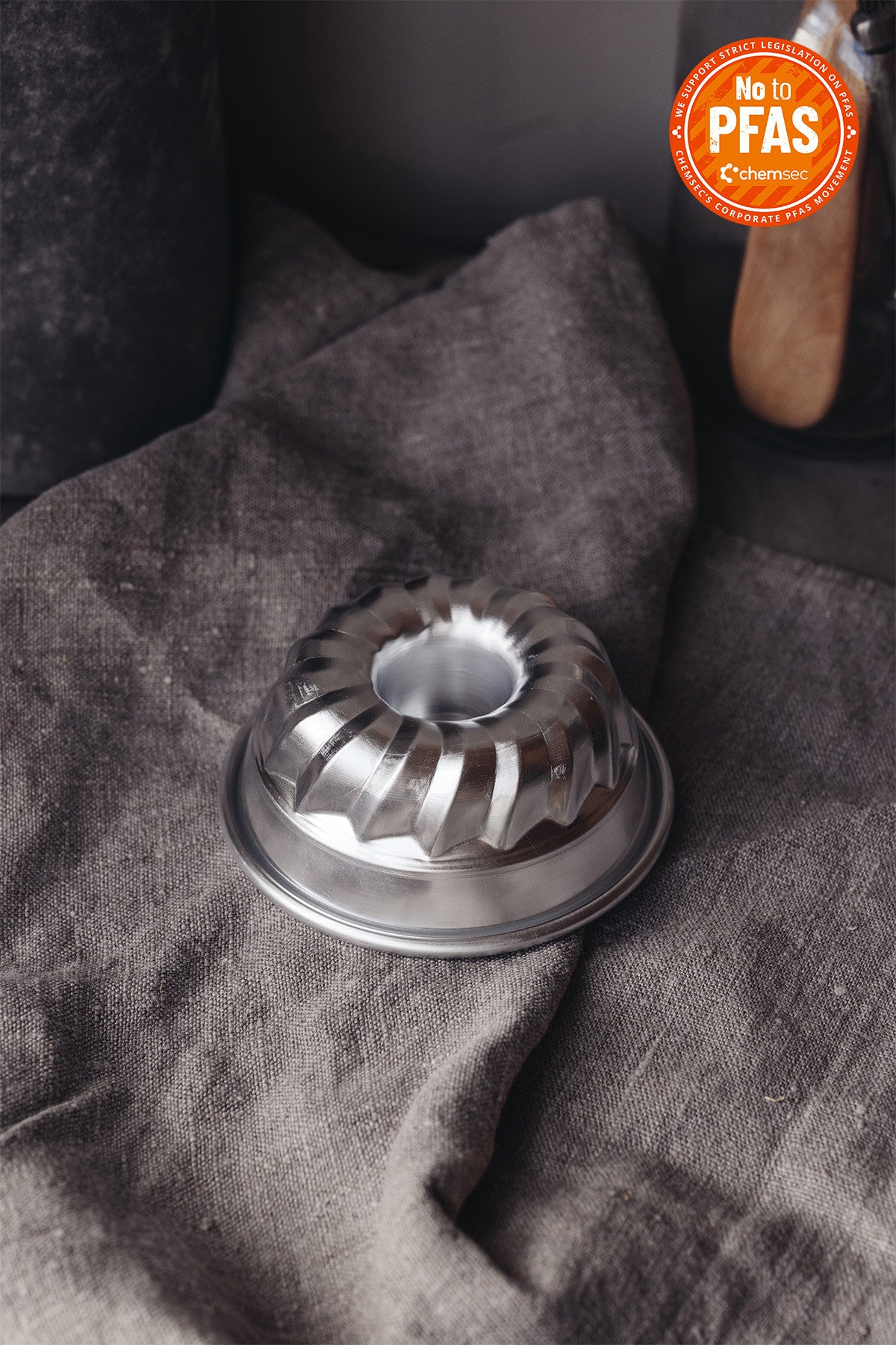FLUTED CAKE PAN aluminium 10 cm 0,15 L