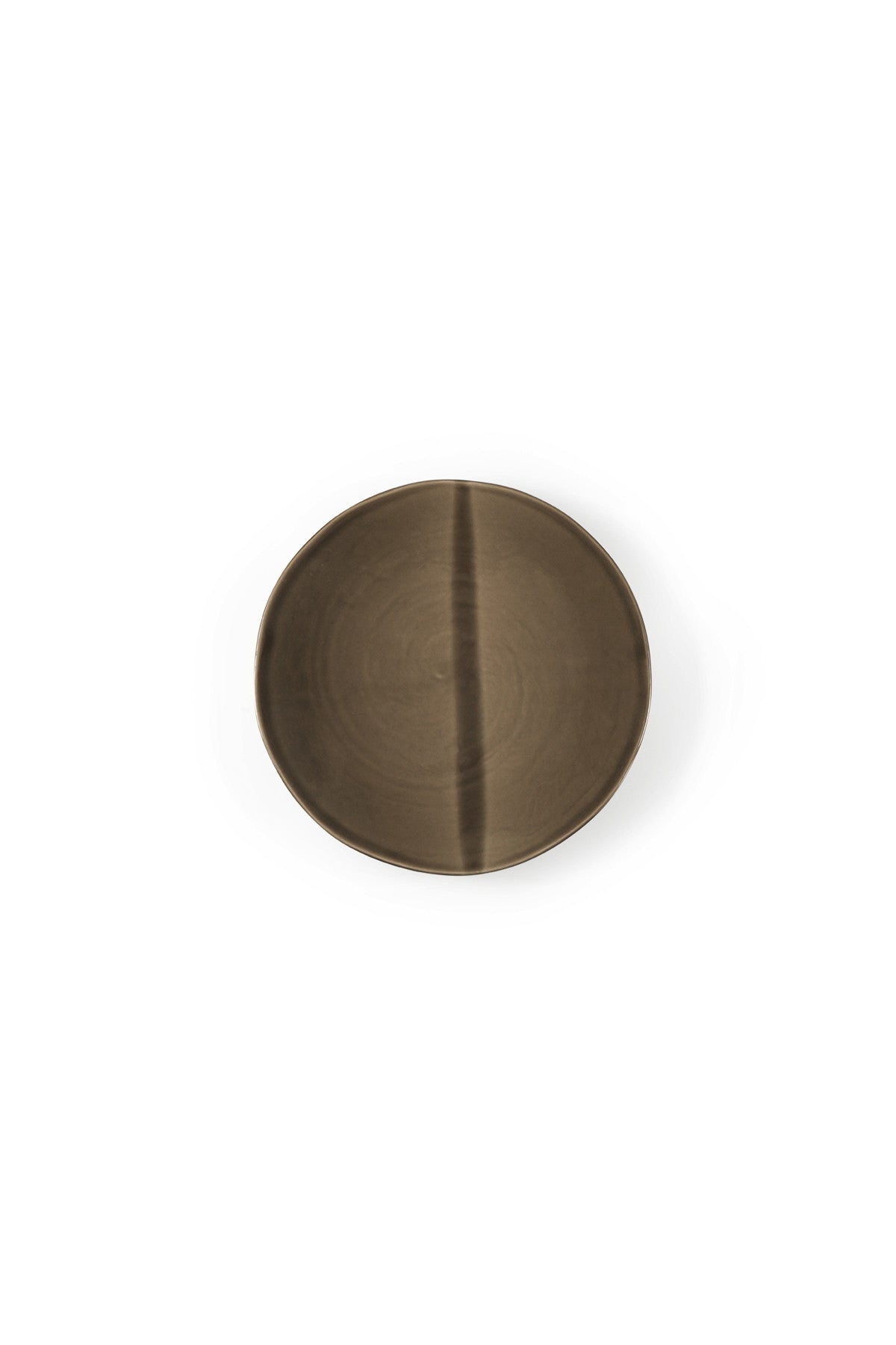 PLATE 23cm SMOOTH, OLIVE