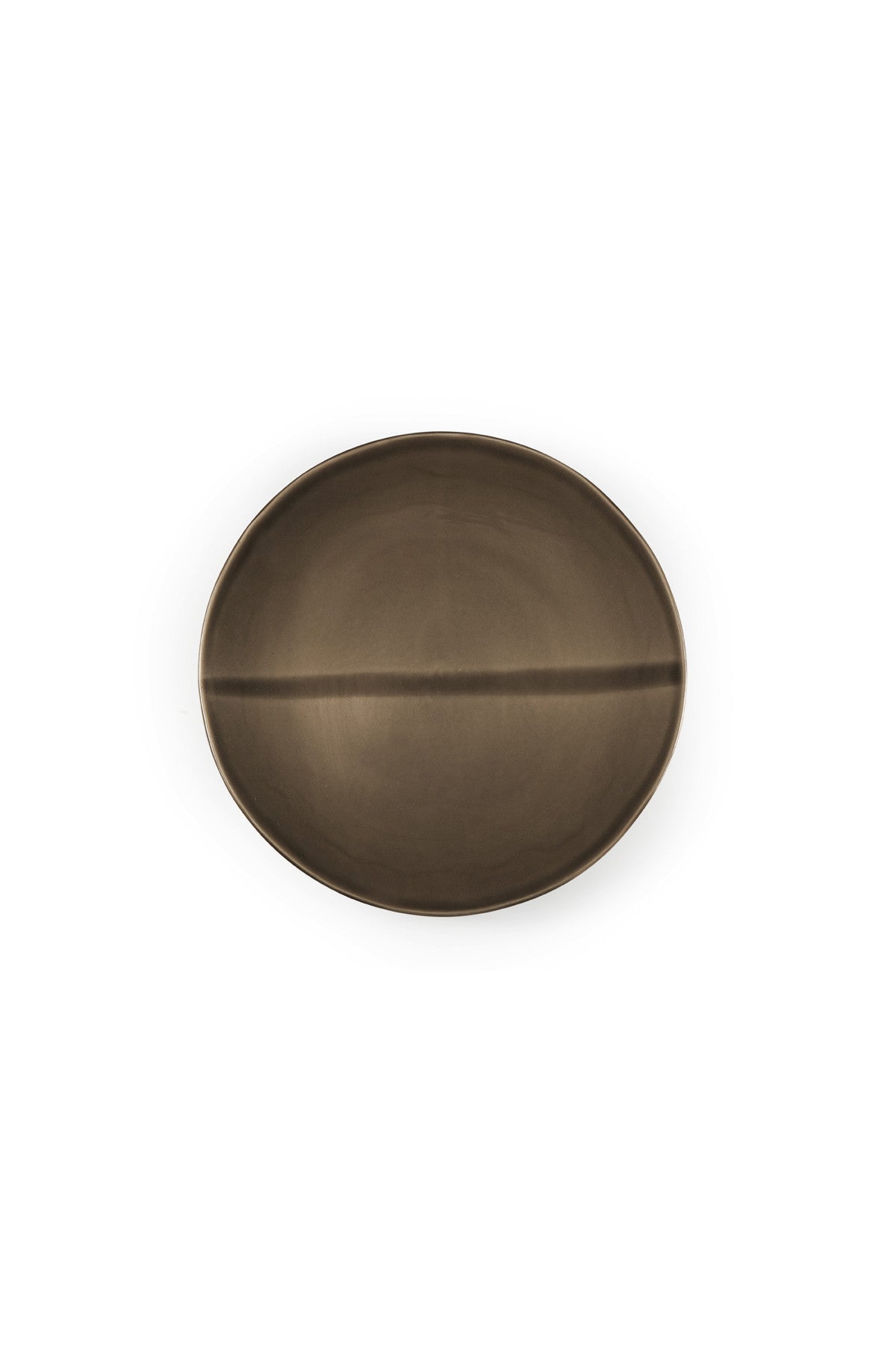 PLATE 28cm SMOOTH, OLIVE