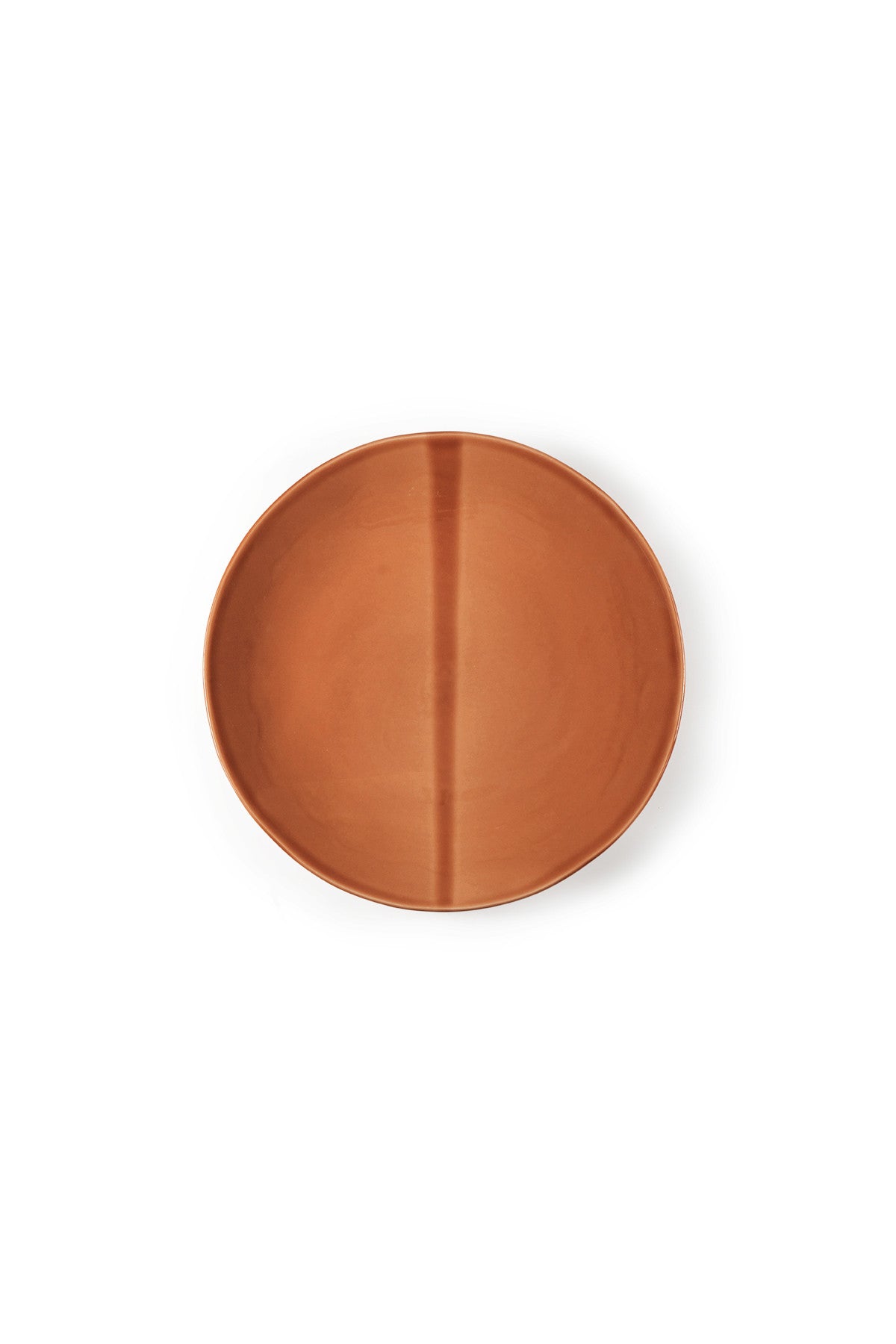 PLATE 28cm SMOOTH, TERRACOTTA