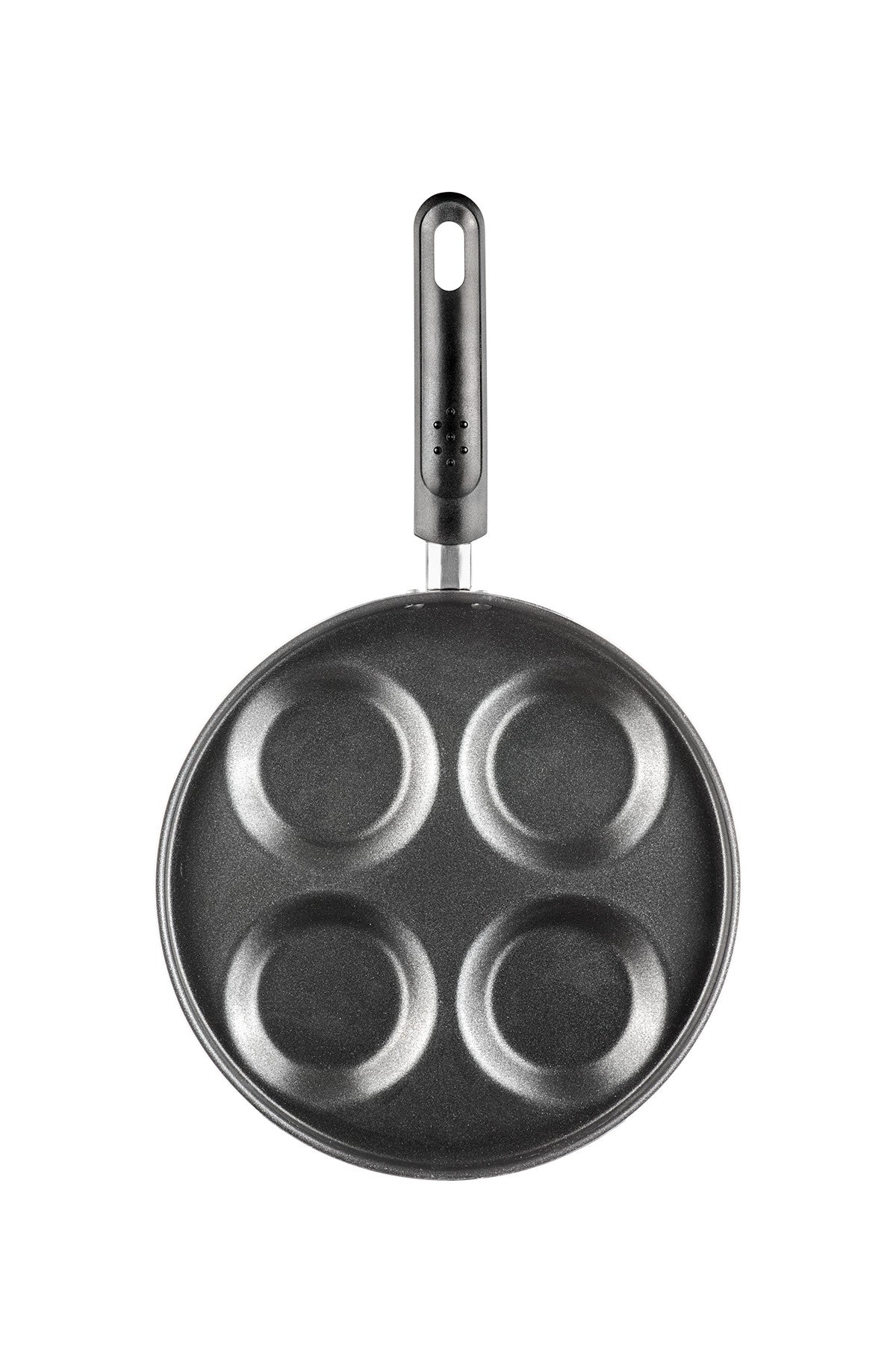 PANCAKE-/BLINI PAN WITH 4 CUPS (NOT SUITABLE FOR INDUCTION!)