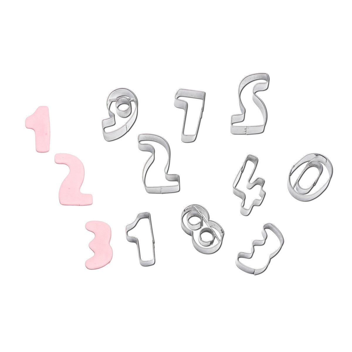 COOKIE CUTTER SET NUMBERS