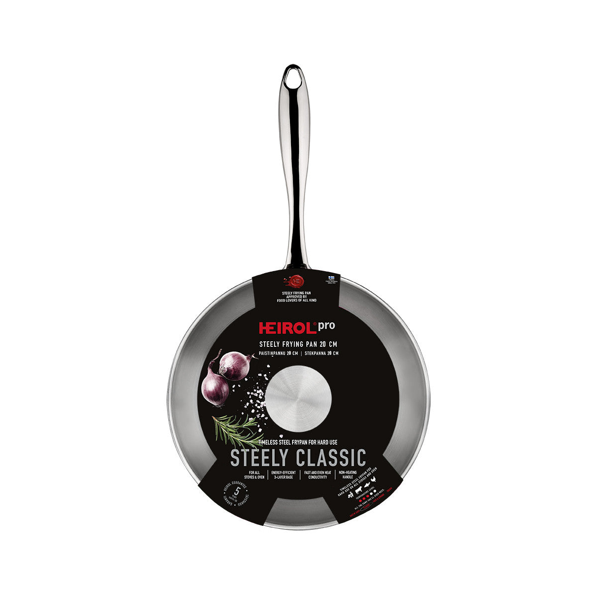 FRYING PAN 20 cm Steely Classic Pro