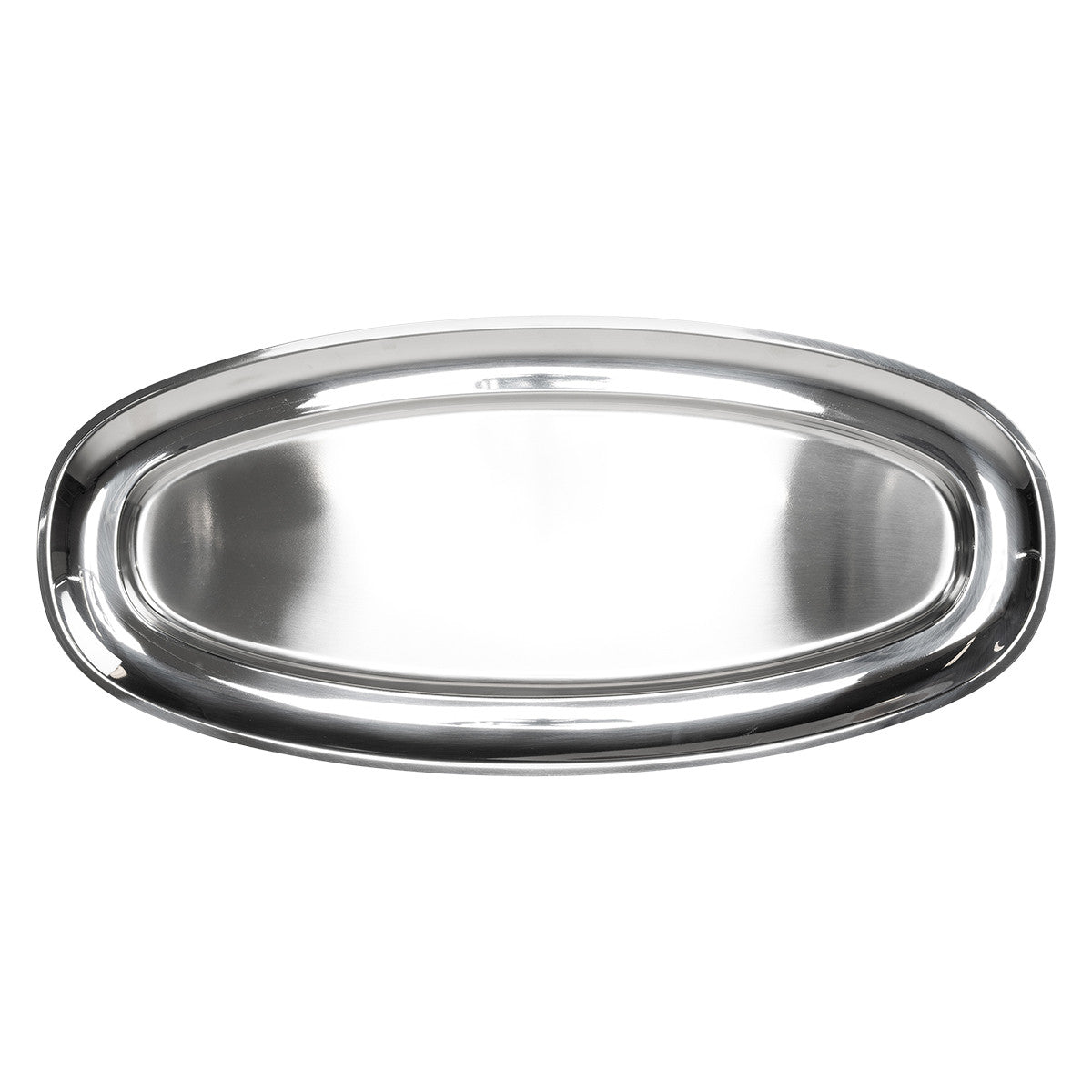 FISH TRAY 60x28 cm, STAINLESS STEEL
